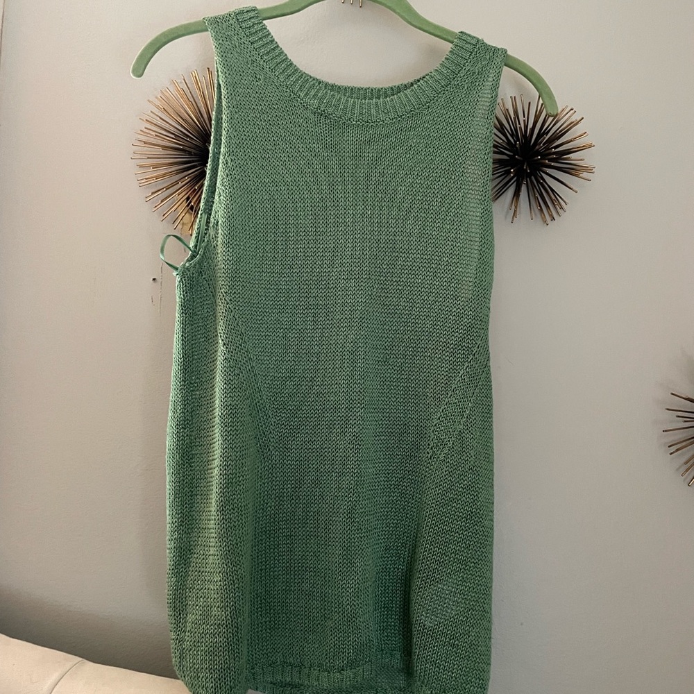 Banana Republic Green Sweater Vest